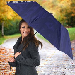 New Zealand United Tribes Te Kara Umbrella He Whakaputanga Maori Pattern