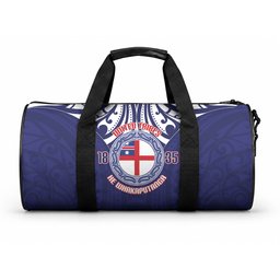 New Zealand United Tribes Te Kara Duffle Bag He Whakaputanga Maori Pattern