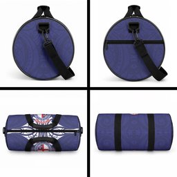 New Zealand United Tribes Te Kara Duffle Bag He Whakaputanga Maori Pattern