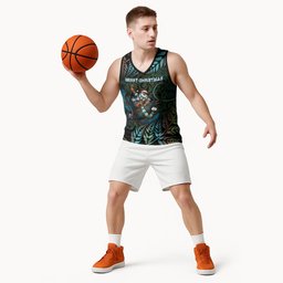 New Zealand Christmas Basketball Jersey Santa Riding Tui Bird Silver Fern