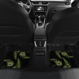 New Zealand Christmas Car Mats Santa Riding Kakapo Bird Silver Fern