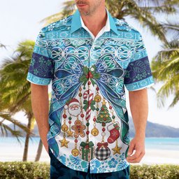 New Zealand Kowhai Ngutukaka Christmas Bow Hawaiian Shirt Meri Kirihimete