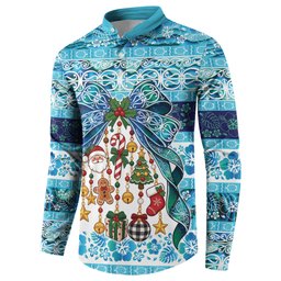 New Zealand Kowhai Ngutukaka Christmas Bow Button Sweatshirt Meri Kirihimete