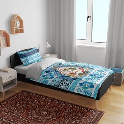 New Zealand Kowhai Ngutukaka Christmas Bow Bedding Set Meri Kirihimete