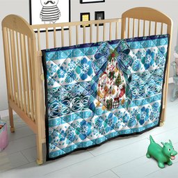 New Zealand Kowhai Ngutukaka Christmas Bow Quilt Meri Kirihimete