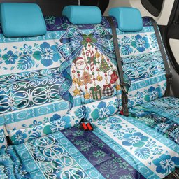 New Zealand Kowhai Ngutukaka Christmas Bow Back Car Seat Cover Meri Kirihimete