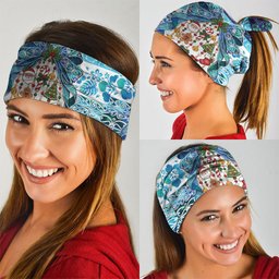 New Zealand Kowhai Ngutukaka Christmas Bow Neck Gaiter Meri Kirihimete