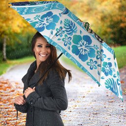 New Zealand Kowhai Ngutukaka Christmas Bow Umbrella Meri Kirihimete