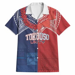 TokoUso Tonga Samoa Brothers Forever Custom Hawaiian Shirt Ulafala and Heilala Unity