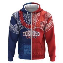 TokoUso Tonga Samoa Brothers Forever Custom Hoodie Ulafala and Heilala Unity
