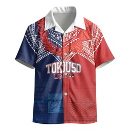 TokoUso Tonga Samoa Brothers Forever Custom Kid Hawaiian Shirt Ulafala and Heilala Unity