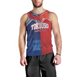 TokoUso Tonga Samoa Brothers Forever Custom Men Tank Top Ulafala and Heilala Unity