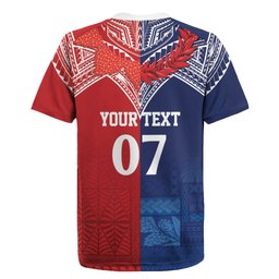 TokoUso Tonga Samoa Brothers Forever Custom Rugby Jersey Ulafala and Heilala Unity