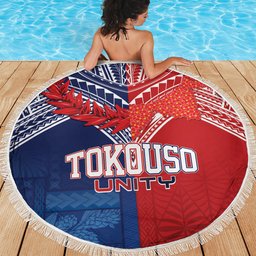 TokoUso Tonga Samoa Brothers Forever Beach Blanket Ulafala and Heilala Unity