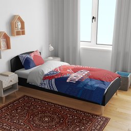 TokoUso Tonga Samoa Brothers Forever Bedding Set Ulafala and Heilala Unity