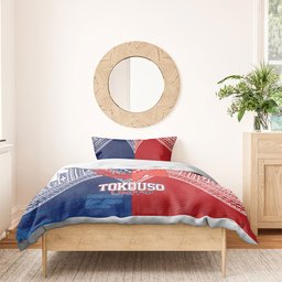 TokoUso Tonga Samoa Brothers Forever Bedding Set Ulafala and Heilala Unity