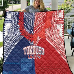 TokoUso Tonga Samoa Brothers Forever Quilt Ulafala and Heilala Unity