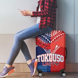 TokoUso Tonga Samoa Brothers Forever Luggage Cover Ulafala and Heilala Unity