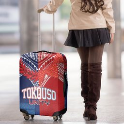 TokoUso Tonga Samoa Brothers Forever Luggage Cover Ulafala and Heilala Unity