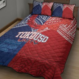 TokoUso Tonga Samoa Brothers Forever Quilt Bed Set Ulafala and Heilala Unity