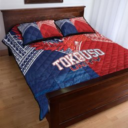 TokoUso Tonga Samoa Brothers Forever Quilt Bed Set Ulafala and Heilala Unity