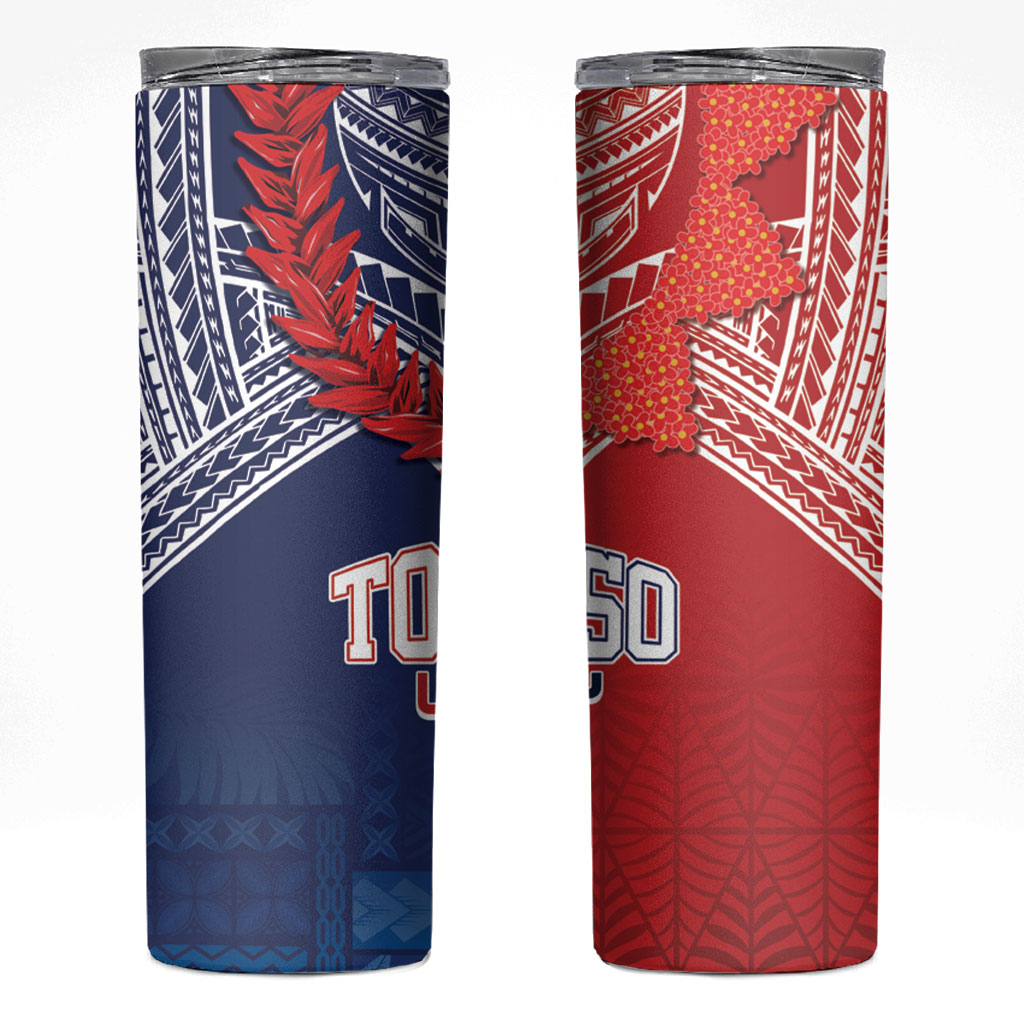 TokoUso Tonga Samoa Brothers Forever Skinny Tumbler Ulafala and Heilala Unity