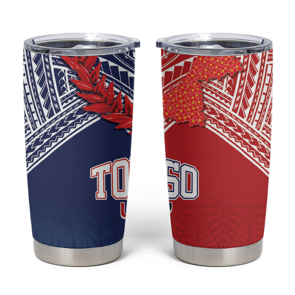 TokoUso Tonga Samoa Brothers Forever Tumbler Cup Ulafala and Heilala Unity