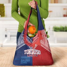 TokoUso Tonga Samoa Brothers Forever Grocery Bag Ulafala and Heilala Unity