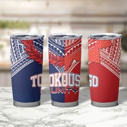 TokoUso Tonga Samoa Brothers Forever Tumbler Cup Ulafala and Heilala Unity