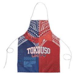 TokoUso Tonga Samoa Brothers Forever Apron Ulafala and Heilala Unity