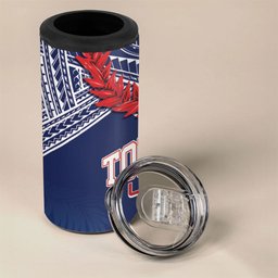 TokoUso Tonga Samoa Brothers Forever 4 in 1 Can Cooler Tumbler Ulafala and Heilala Unity