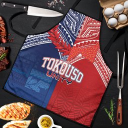 TokoUso Tonga Samoa Brothers Forever Apron Ulafala and Heilala Unity
