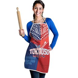 TokoUso Tonga Samoa Brothers Forever Apron Ulafala and Heilala Unity