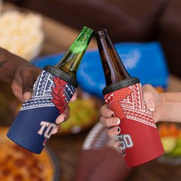 TokoUso Tonga Samoa Brothers Forever 4 in 1 Can Cooler Tumbler Ulafala and Heilala Unity