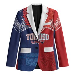 TokoUso Tonga Samoa Brothers Forever Custom Blazer Ulafala and Heilala Unity