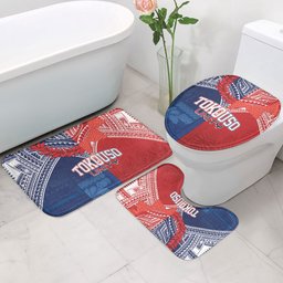 TokoUso Tonga Samoa Brothers Forever Bathroom Set Ulafala and Heilala Unity