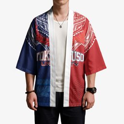 TokoUso Tonga Samoa Brothers Forever Custom Kimono Ulafala and Heilala Unity