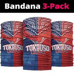 TokoUso Tonga Samoa Brothers Forever Neck Gaiter Ulafala and Heilala Unity