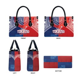 TokoUso Tonga Samoa Brothers Forever Leather Bag Ulafala and Heilala Unity