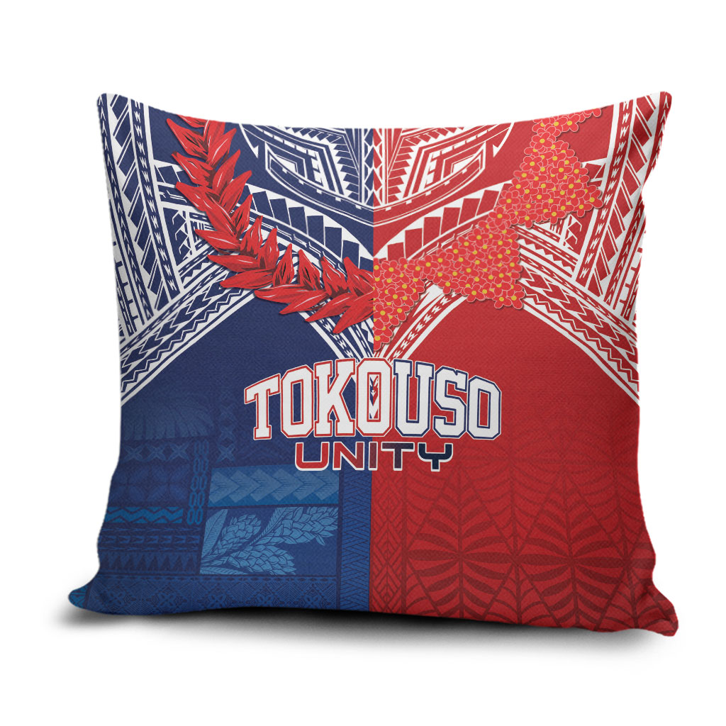 TokoUso Tonga Samoa Brothers Forever Pillow Cover Ulafala and Heilala Unity