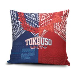 TokoUso Tonga Samoa Brothers Forever Pillow Cover Ulafala and Heilala Unity