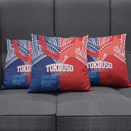 TokoUso Tonga Samoa Brothers Forever Pillow Cover Ulafala and Heilala Unity