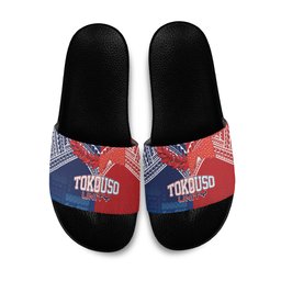 TokoUso Tonga Samoa Brothers Forever Slide Sandals Ulafala and Heilala Unity