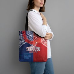 TokoUso Tonga Samoa Brothers Forever Tote Bag Ulafala and Heilala Unity