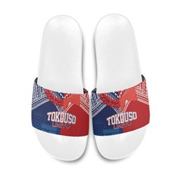 TokoUso Tonga Samoa Brothers Forever Slide Sandals Ulafala and Heilala Unity