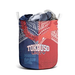 TokoUso Tonga Samoa Brothers Forever Laundry Basket Ulafala and Heilala Unity