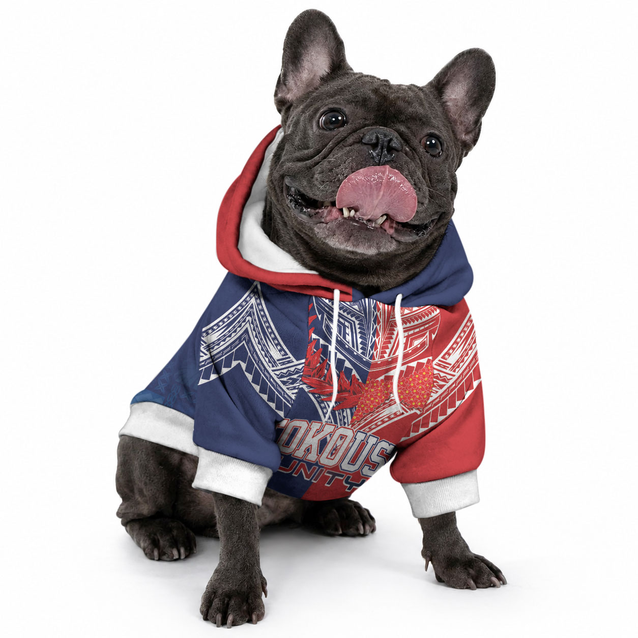 TokoUso Tonga Samoa Brothers Forever Custom Pet Hoodie Ulafala and Heilala Unity