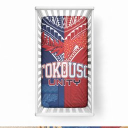 TokoUso Tonga Samoa Brothers Forever Baby Bed Cover Ulafala and Heilala Unity