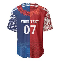 TokoUso Custom Tonga and Samoa Baseball Jersey Warriors War Clubs