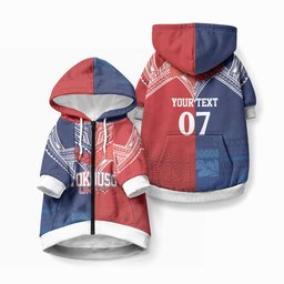 TokoUso Tonga Samoa Brothers Forever Custom Pet Hoodie Ulafala and Heilala Unity